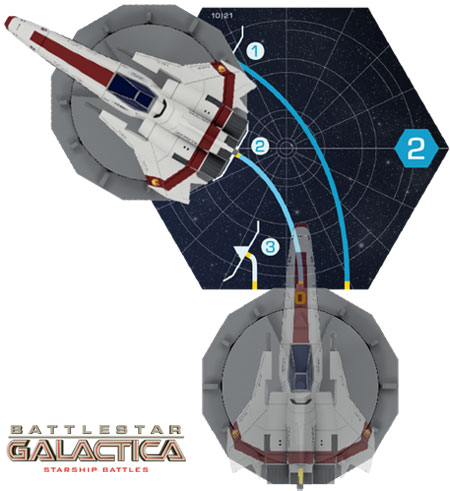 Battlestar Galactica – Starship Battles: Moving in Space - Ares 